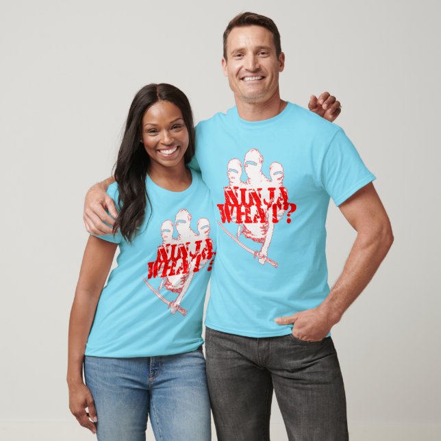 NINJA WAS? Was. Rot. T-Shirt (Unisex)