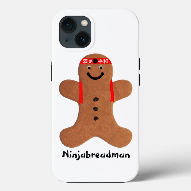 Ninjabreadman biscuit (Cookie) Case-Mate iPhone Hülle (Rückseite)