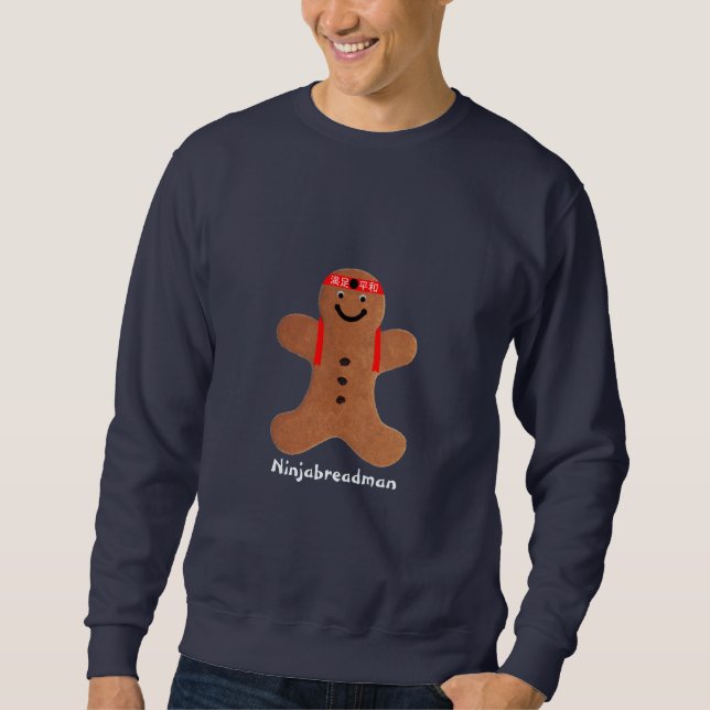 Ninjabreadman biscuit (Cookie) Sweatshirt (Vorderseite)