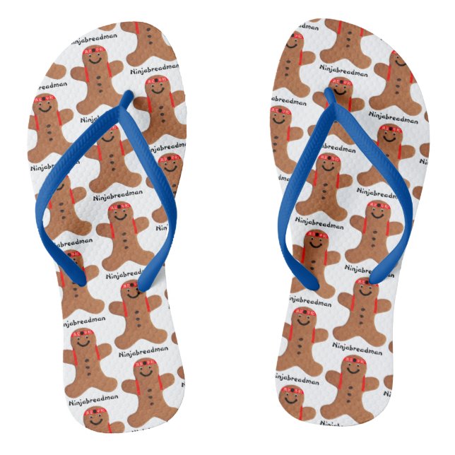 Ninjabreadman Biscuit Flip Flops (Fußbett)