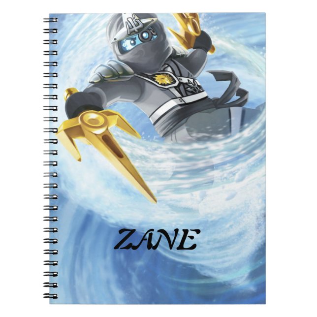 Ninjago Zane Notizblock (Vorderseite)
