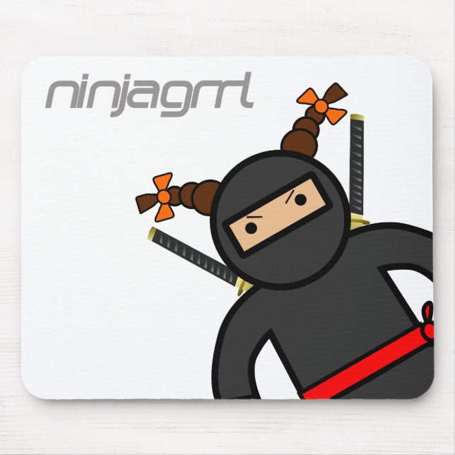 ninjagrrl mousepad (Vorne)