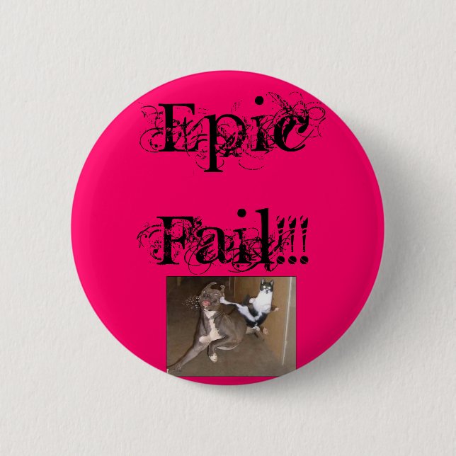 ninjakittycat, Epos versagen!!! Button (Vorderseite)