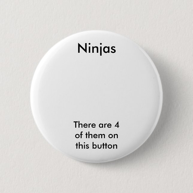 Ninjas Button (Vorderseite)