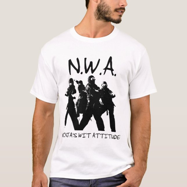 Ninjas Esprit Haltung T-Shirt (Vorderseite)