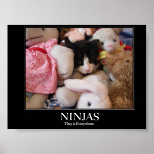 Ninjas - Sie sind überall Poster