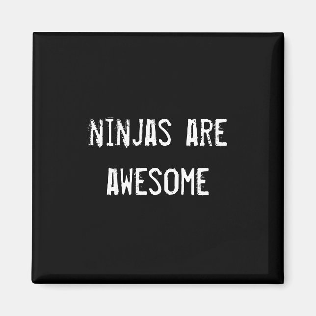 Ninjas sind phantastisch magnet (Vorne)