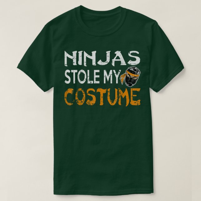 Ninjas stahl mein Kostüm Funny Alternative Hallowe T-Shirt (Design vorne)