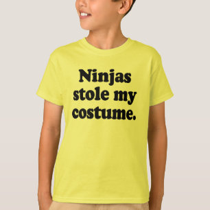 Ninjas stahl mein Kostüm T-Shirt