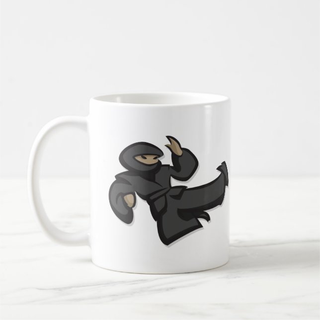 Ninject Fliegen-Tritt-Tasse Tasse (Links)