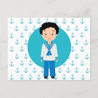 Niño Marinero Primera Comunión Postkarte