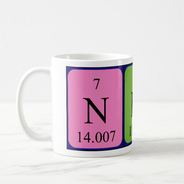 Nino Periodenname Tasse (Links)