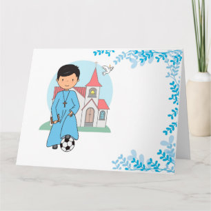 Niño Primera Comunión Fútbol Karte