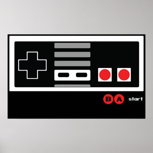 Nintendo Konami - Live by Code NES Poster (Vorne)