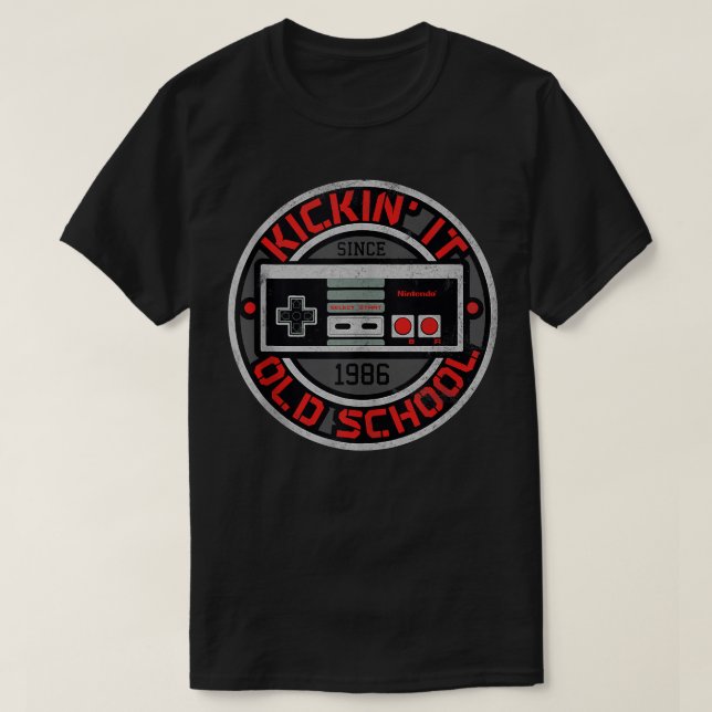 Nintendo NES Controller Kickin It Old School Tank (Design vorne)