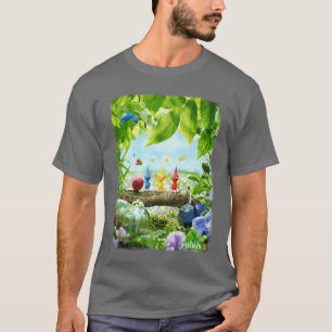 Nintendo Pikmin 3ree Gruppenaufnahme-Spielposter r T-Shirt