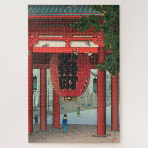 Nio Gate at Asakusa Temple by Tsuchiya Koitsu Puzzle