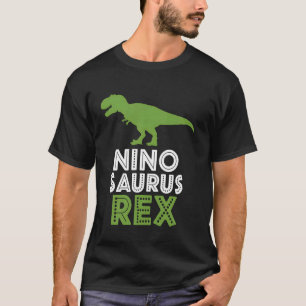Nio Saurus Rex Lustiger Dinosaurier Jungen T-Shirt