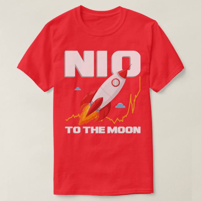 Nio zum Mond 1 T-Shirt (Design vorne)