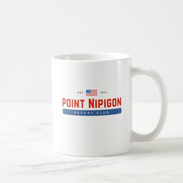 Nipigon Flaggen-Tasse Kaffeetasse (Rechts)