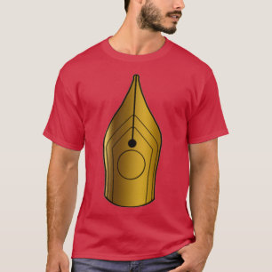 Nippel aus Gold minimalistisch T-Shirt