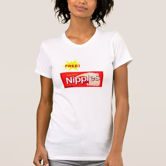 Nippel-Süßigkeit T-Shirt (Vorderseite)