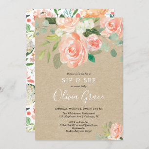 Nippen Sie und sehen Sie Einladung