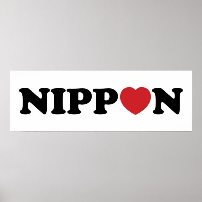 Nippon Liebe Heart Poster (Vorne)