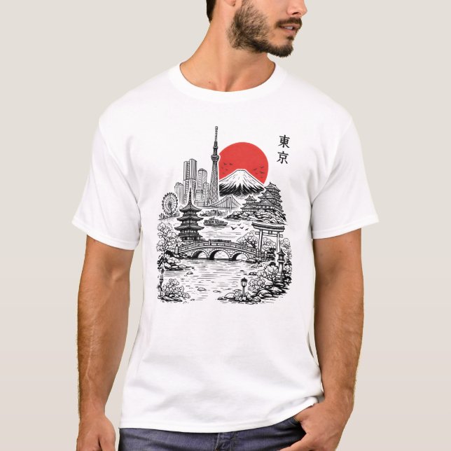Nippon Sakura Tokio Sakura  T-Shirt (Vorderseite)