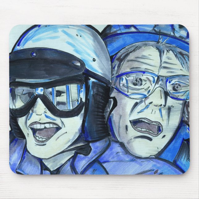 Nippy auf dem Durchlauf Mousepad (Vorne)