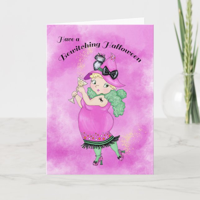 Nipsy Witch Karte (Vorderseite)