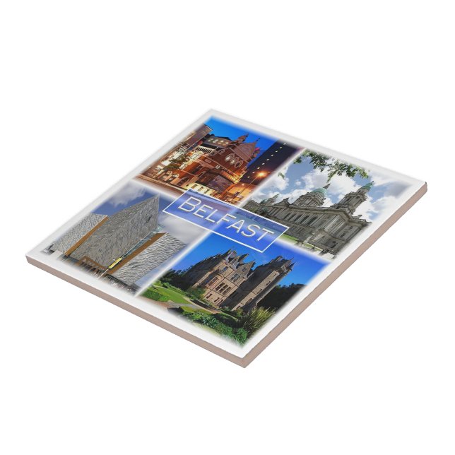 NIR003 BELFAST, Nordirland, Fliese (Seite)