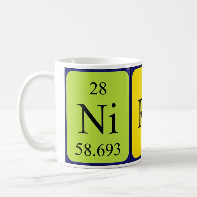 Nirav Periodenname Tasse (Links)