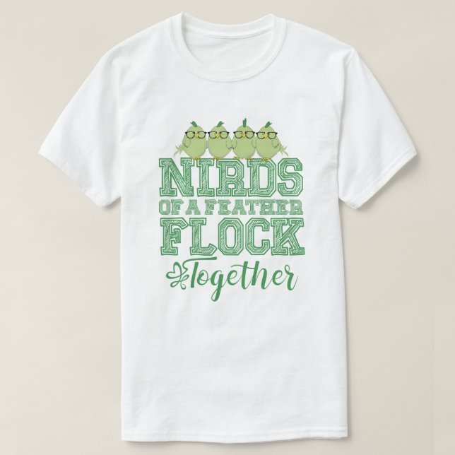 Nirds einer Feder T-Shirt (Design vorne)