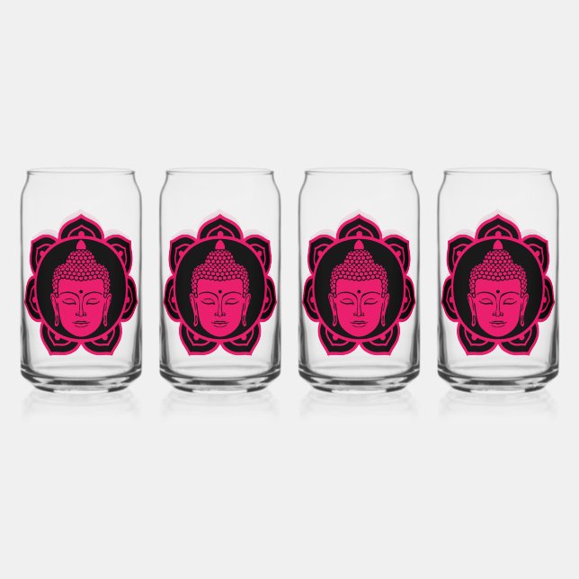 Nirvana Buddhist Dosenglas (Vorderseite)
