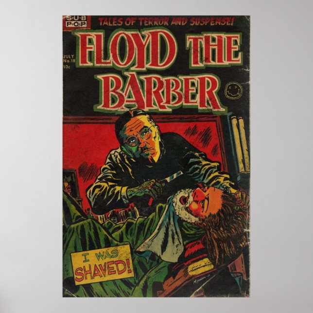 Nirvana Floyd The Barber Andy Griffith Parody Com Poster (Vorne)