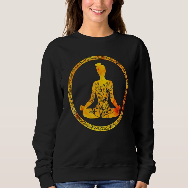 Nirvana Yoga Body Sweatshirt (Vorderseite)