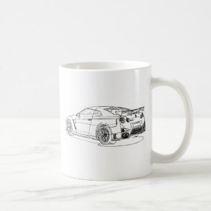 Nis-Skyline GTR R35 Nismo 2017 Kaffeetasse