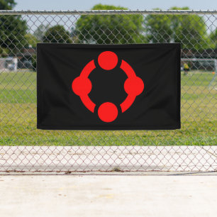 Nischen-Stolzflagge (Schwarz) Banner