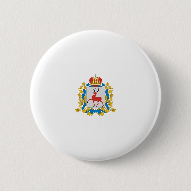 Nischni Nowgorod Region, Russland Button (Vorderseite)