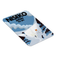 Niseko Japan ski print