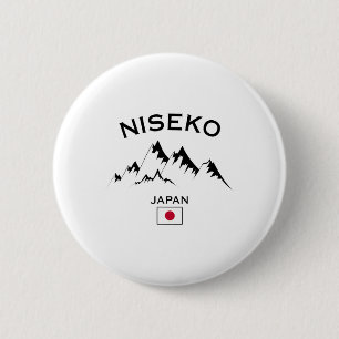 Niseko Japan Ski Resort Hokkaido Japanischer Berg Button