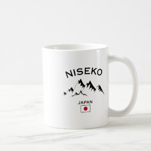 Niseko Japan Ski Resort Hokkaido Japanischer Berg Kaffeetasse