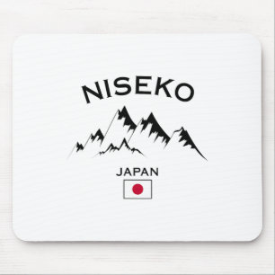 Niseko Japan Ski Resort Hokkaido Japanischer Berg Mousepad