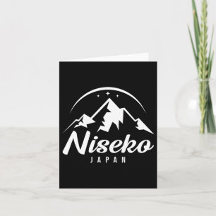 Niseko Japan Ski Resort Skifahren Snowboarden Karte