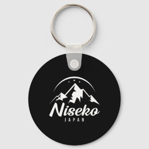 Niseko Japan Ski Resort Skifahren Snowboarden Schlüsselanhänger