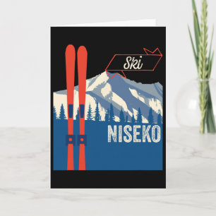 Niseko-Ski-Garderobe - Niseko-Berg-Skifahren Karte