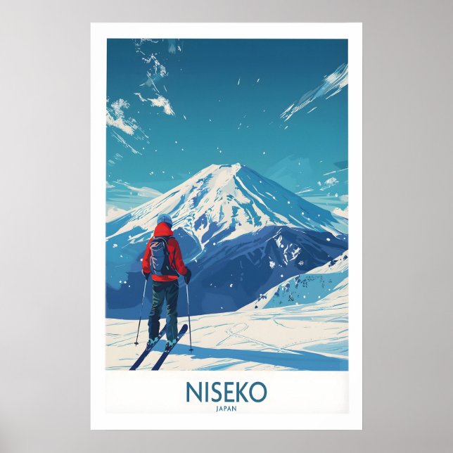 Niseko-Ski-Poster - Japan 1 Poster (Vorne)