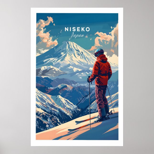 Niseko-Wandkunst - Japan 1 Poster (Vorne)