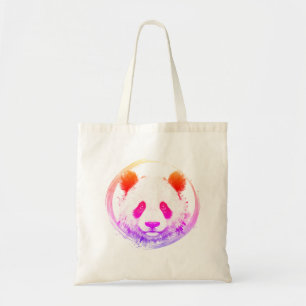 Nishiki Serie - Neon Sumi-e Gazing Panda Tragetasche